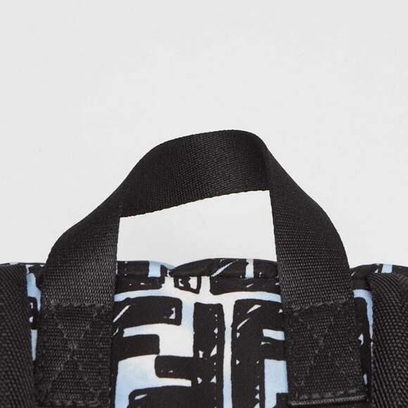 Fendi Blue/Black FF Nylon Small Joshua Backpack Bag - 8BZ048 - Picture 6 of 11